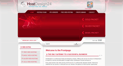 Desktop Screenshot of hostdesign24.net